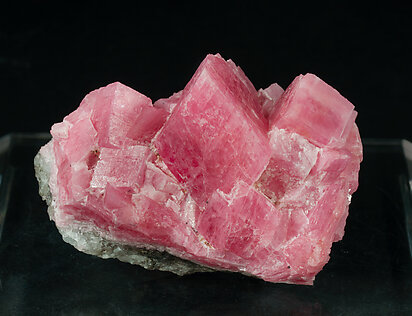 Rhodochrosite with Quartz. 