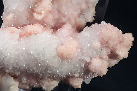 Rhodochrosite with Quartz. 