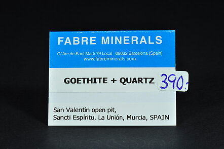Goethite coating Quartz