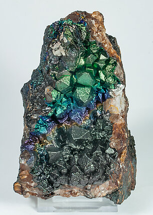 Goethite coating Quartz.