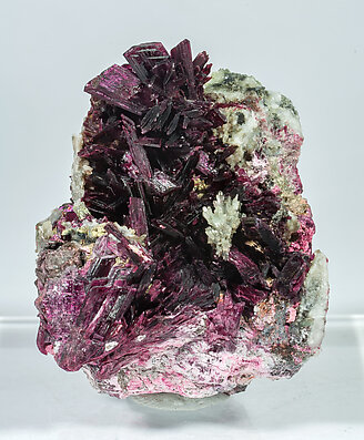 Erythrite with Quartz.