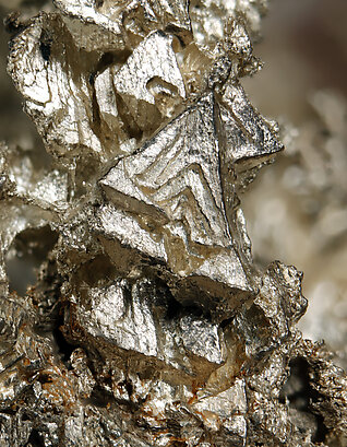 Silver with Calcite. Detail / Foto: Joaquim Callén