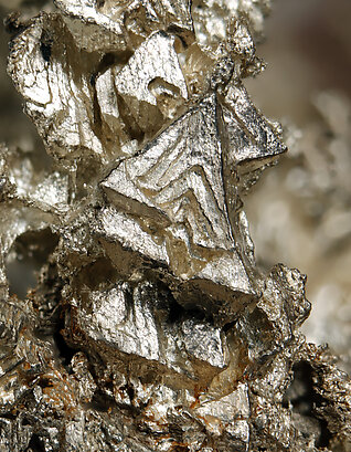 Silver with Calcite. Detail / Foto: Joaquim Calln