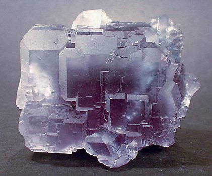 Fluorite. bulb light