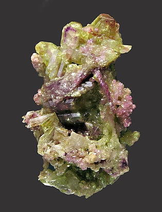 Diopside, Vesuvianite. 