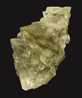 Twinned Calcite.