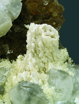 Baryte, Calcite, Fluorite. 