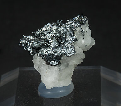 Acanthite, Calcite. 