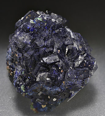 Azurite, Malachite after Cuprite.