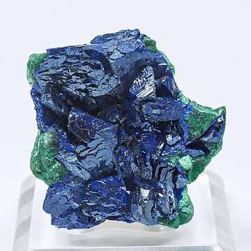 Azurite, Malachite. 