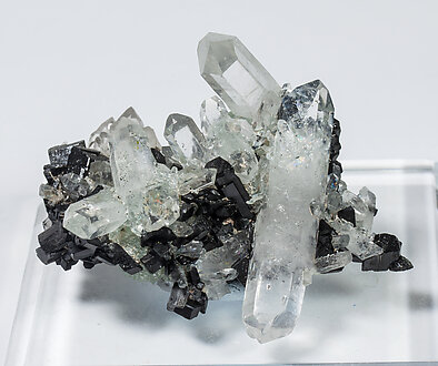 Babingtonite, Quartz. 