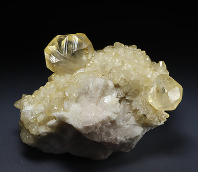 Calcite, Dolomite.