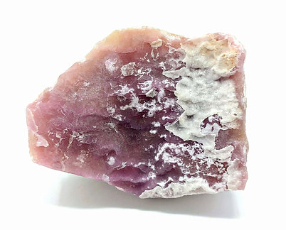 Calcite (variety cobaltoan). Front view