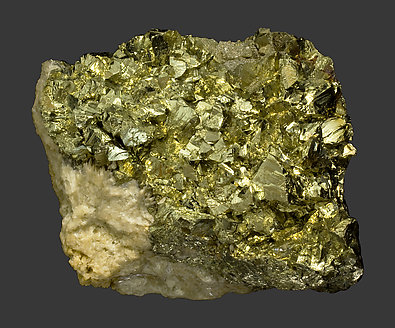 Chalcopyrite, Siderite.