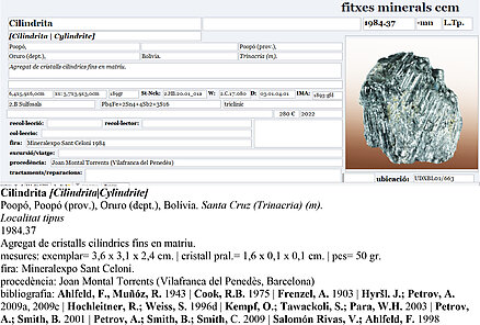 Cylindrite