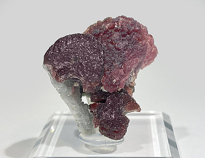 Elbaite (variety rubellite), Quartz and Schorl. 