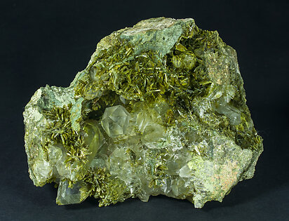 Epidote, Quartz. 