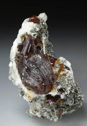 Sphalerite, Dolomite.