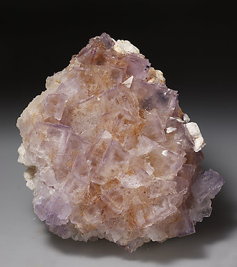 Fluorite, Calcite, Baryte and Quartz.