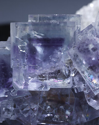 Fluorite, Quartz. 