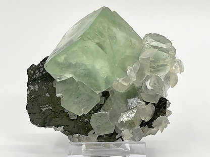 Fluorite, Calcite.