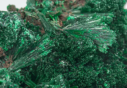 Malachite. Detail