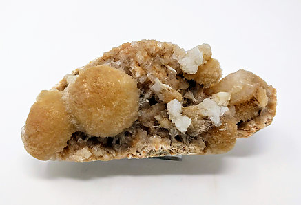 Mesolite, Heulandite-Ca, Laumontite.