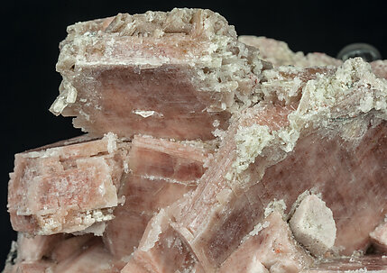 Microcline, Quartz. Detail