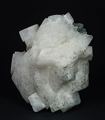 Orthoclase (variety adular), Chlorite. Side