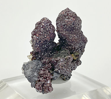 Proustite on Acanthite.