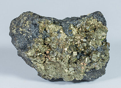 Pyrite, Jamesonite, Sphalerite. 