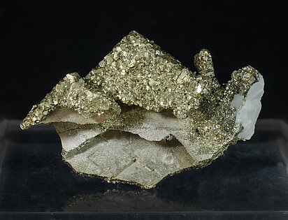 Pyrite perimorphic of Baryte. Rear