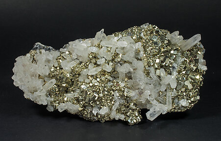 Quartz, Pyrite.