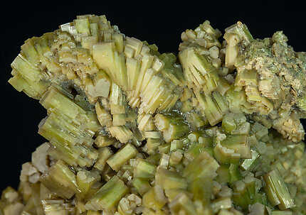 Pyromorphite. Detail