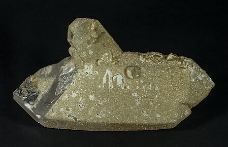 Quartz, Siderite, Muscovite, Ferberite. Rear