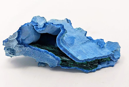 Shattuckite, Malachite. 