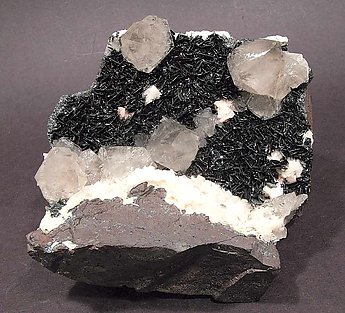 Hematite with Quartz. 