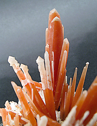 Red Quartz with Sphalerite. 