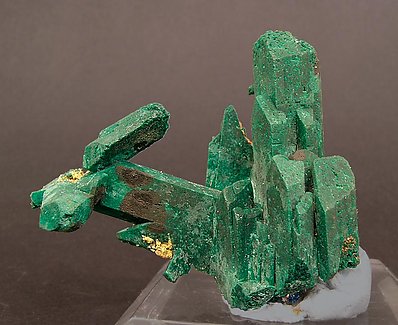 Malachite after Azurite. 