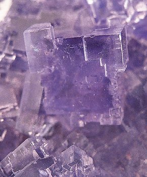 Fluorite with Quartz. 