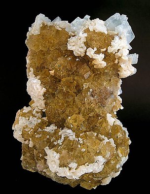 Fluorite with Baryte.