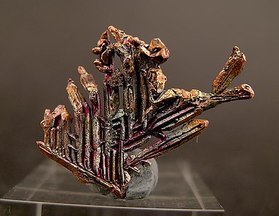 Copper with Cuprite. Rear