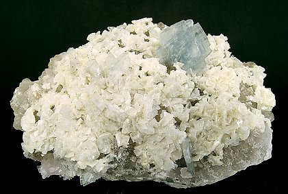 Baryte with Dolomite and Fluorite. 