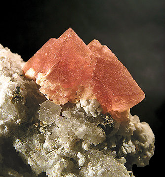 Octahedral Fluorite. 