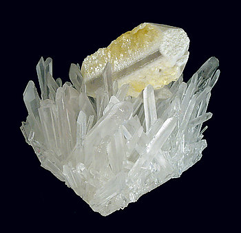 Baryte with Quartz.