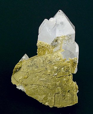 Quartz with Siderite.