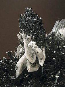 Stibnite with Baryte. 