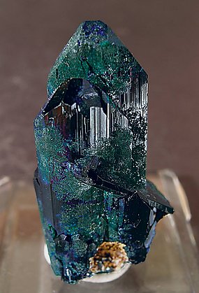 Azurite with Malachite. 