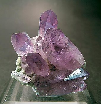 Quartz (variety amethyst).