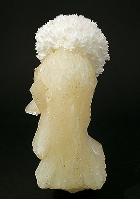 Mordenite on Stilbite. Front